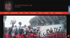 Desktop Screenshot of bigheartskaters.org